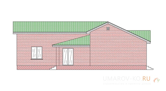 Дом одноэтажный СДЕРЖАНЫЙ