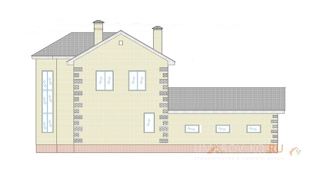 Дом двухэтажный ЛУННЫЙ СВЕТ