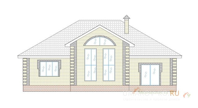 Дом одноэтажный МЕЧТА ПОЭТА