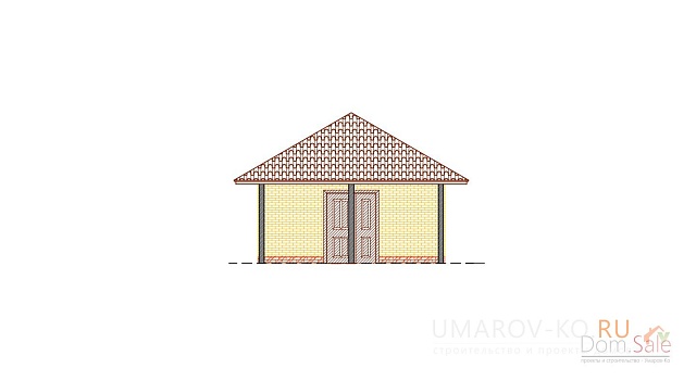 ХОЗБЛОК с навесом