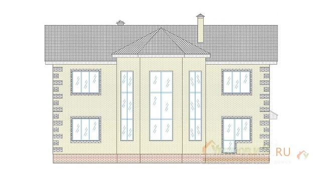 Дом двухэтажный ЛУННЫЙ СВЕТ